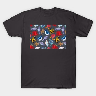 Beautiful and Colorful Sea Animals T-Shirt